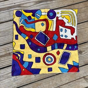 Vintage 17” pillow sham